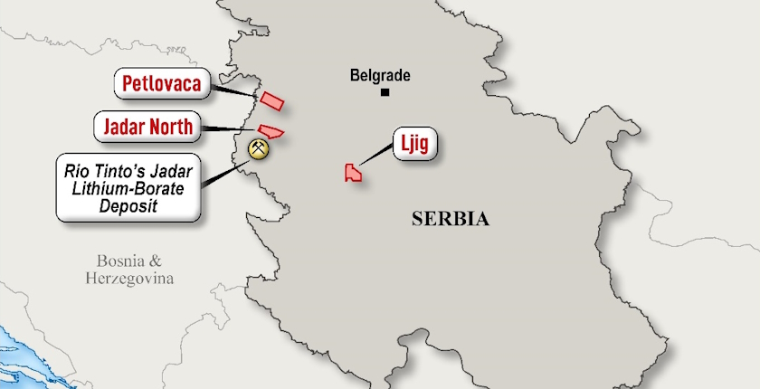 Australijska kompanija Volt Resources potragu litijumom Srbiji