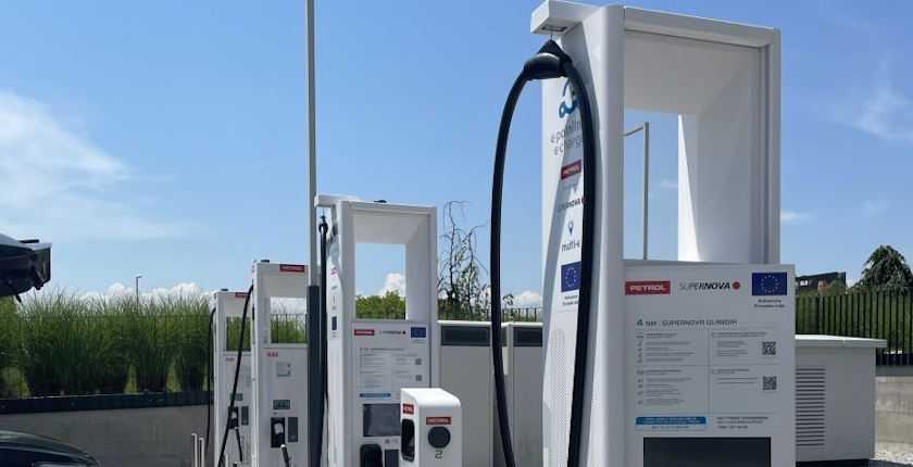 Petrol finansiranje mrezu punjaca elektricna vozila Sloveniji Hrvatskoj