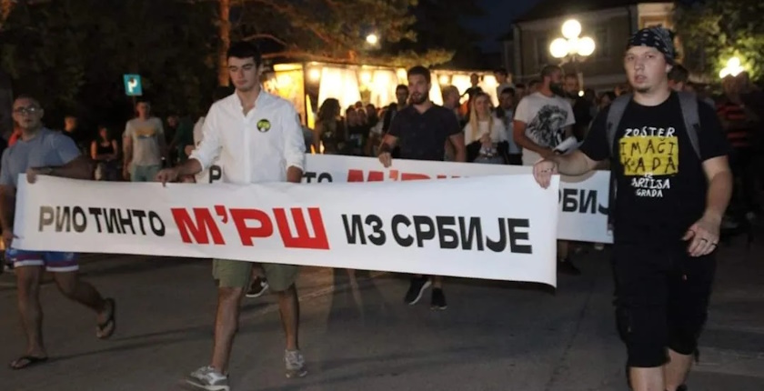 protest protiv rio tinta