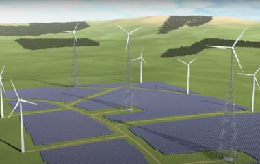 Vetroelektrana iznad vetroelektrane najvisa turbina izgradnji rudniku uglja Nemackoj