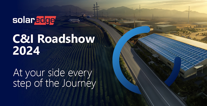 Rezervisi mesto seminaru SolarEdge C&I Roadshow 16 oktobra Beogradu