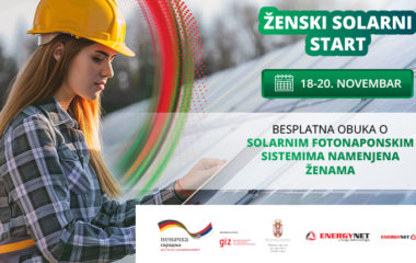 Ženski solarni start besplatna obuka o solarnim fotonaponskim sistemima namenjena ženama