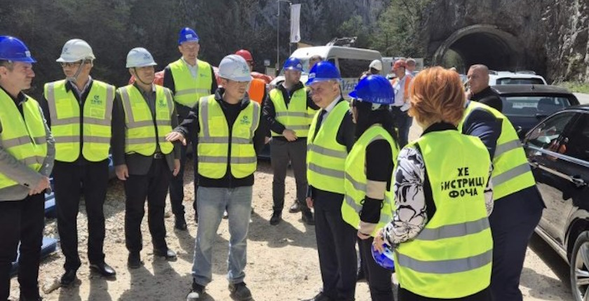 bih republika srpska hidroelektrane bistrica djokic gradiliste