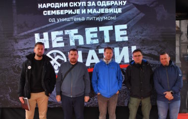 protestu Bijeljini nece biti rudnika litijuma na Majevici