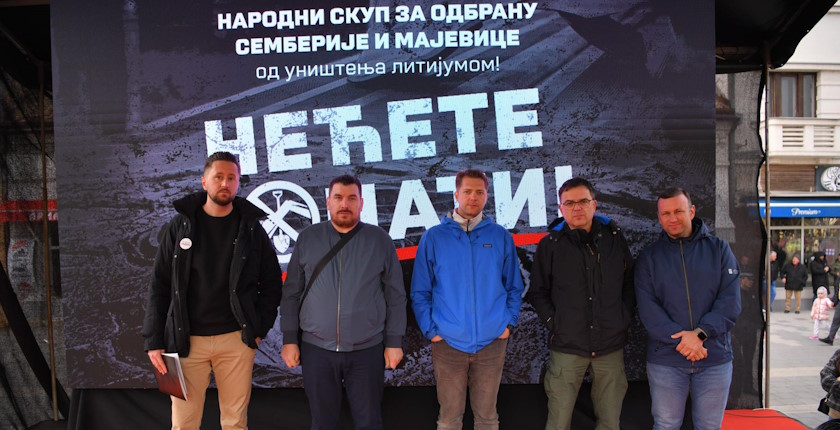 protestu Bijeljini nece biti rudnika litijuma na Majevici