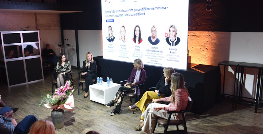 Panel diskusija, zensko liderstvo u izazovnim geopolitičkim vremenima – izuzetnost, rezultati i vizija za odrzivost