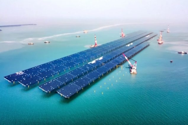 Kina na mrezu povezala najvecu svetsku solarnu elektranu na otvorenom moru