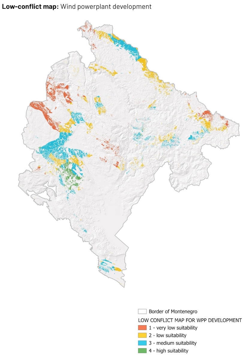 crna gora mapiranje studija vetar TNC eko tim