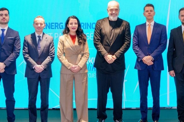 vetropark 600 MW Topoja CWP Europe Albaniji