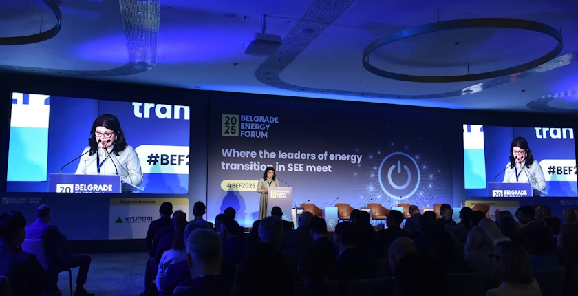 Osnivačica i direktorka Balkan Green Energy News Branislava Jovičić Beogradski energetski forum