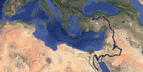 Rajka - mapa april 2026