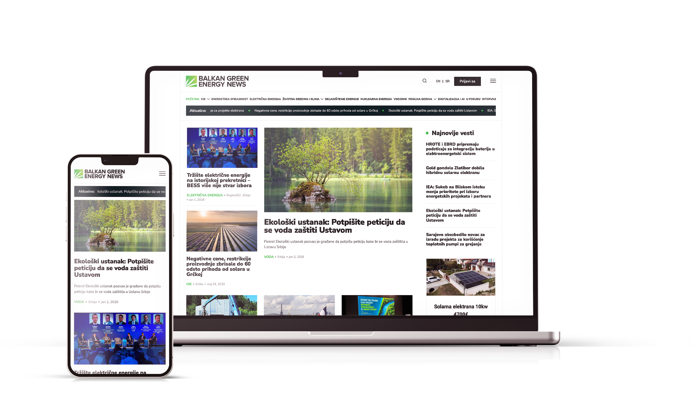 Balkan Green News SR Mockup