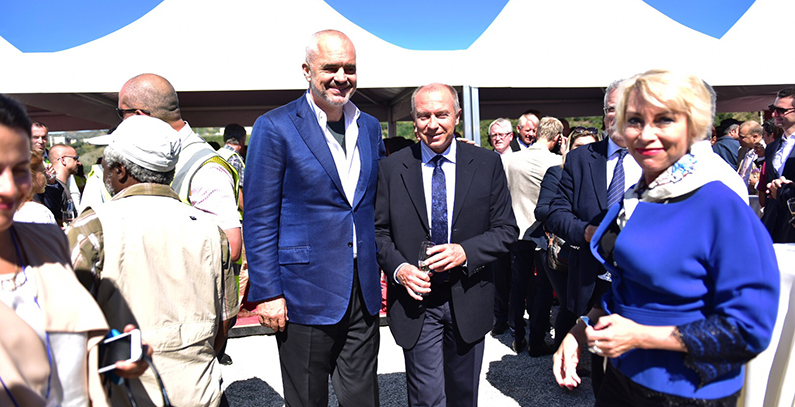 Statkraft opened its first hydropower plant in Albania