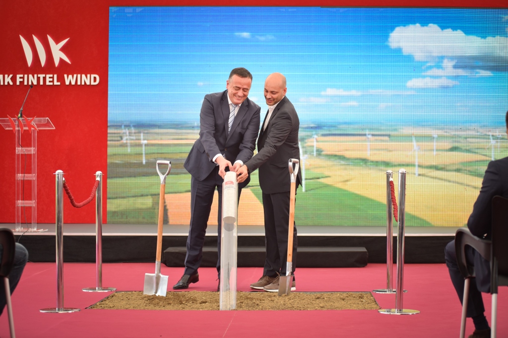 MK Fintel Wind marks start of construction of Košava wind farm in Vojvodina