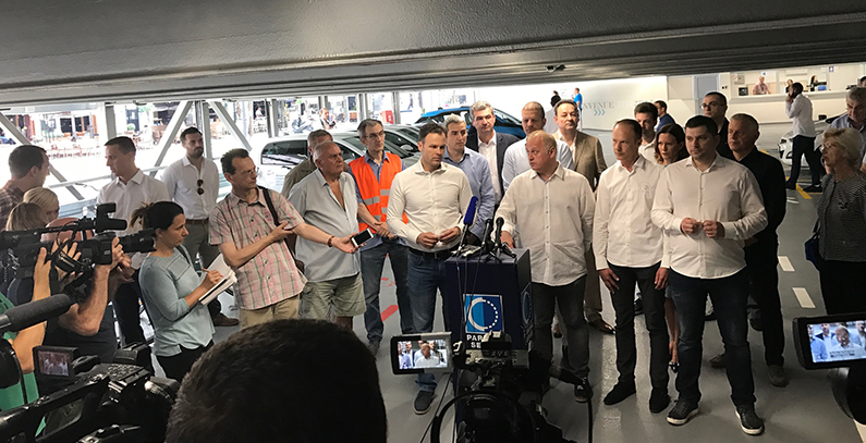 First smart parking lot in Belgrade launched, chargers for electric vehicles part of infrastructure