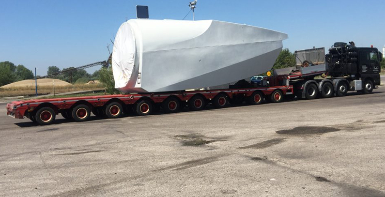 Delivery of turbines for Malibunar wind farm in Serbia started