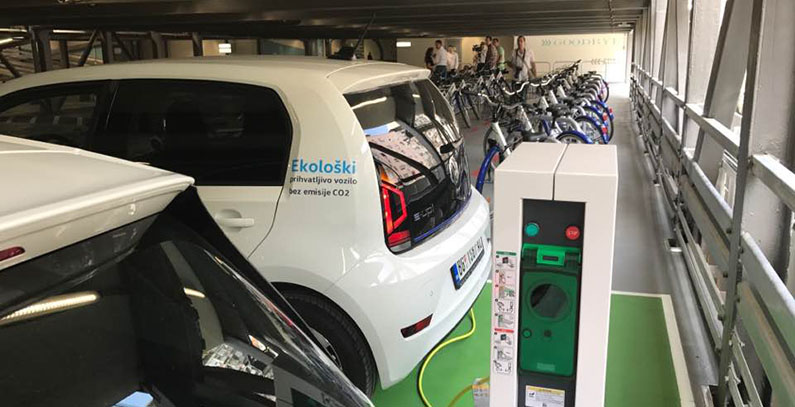 Obilicev Venac Garage First Smart Public Garage In Serbia