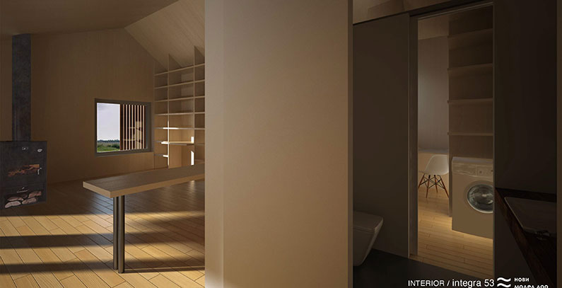 INTEGRA House, enterier