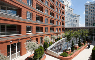 San Stefano Plaza, Sofia, first certified building in Bulgaria