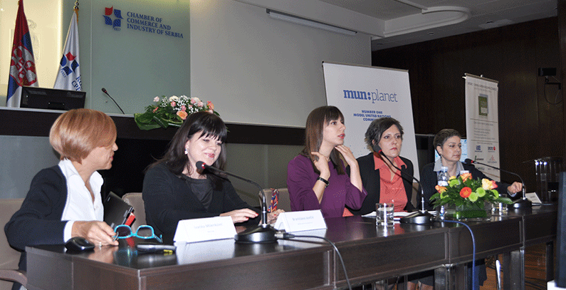 Women panel, Green Economy Congress 2017, Belgrade