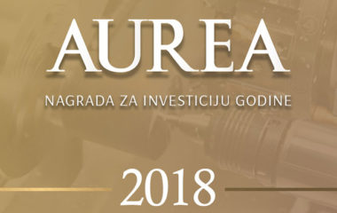 Portal eKapija opened Aurea 2018 award contest for Investment of the Year