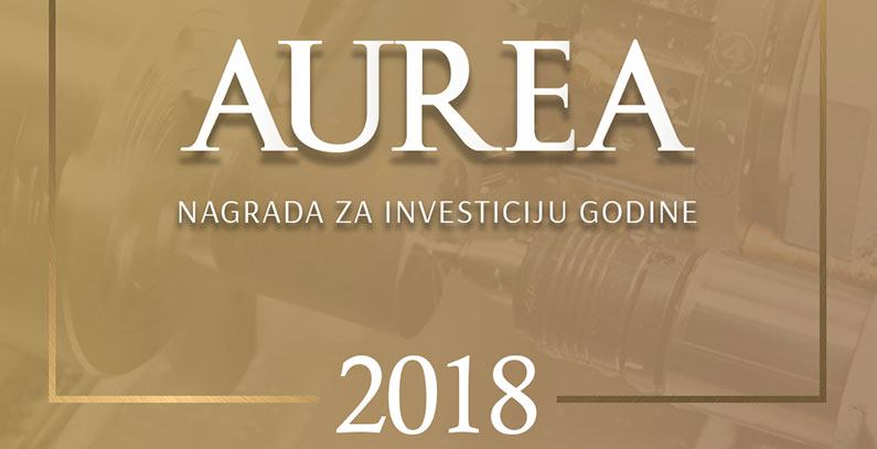 Portal eKapija opened Aurea 2018 award contest for Investment of the Year