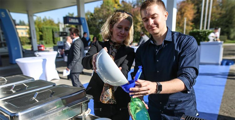 First ton of waste cooking oil collected from households in Croatia