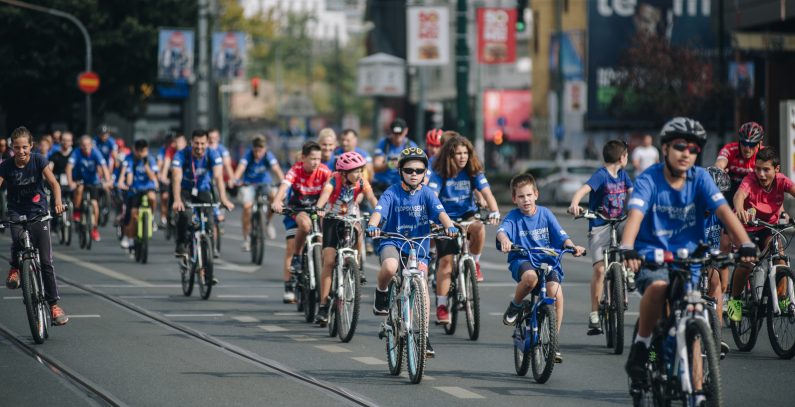 Cycling tour organized under auspices of GIZ ORF-EE in light of the European Mobility Week