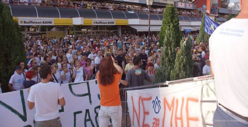 Thousands rally against small hydropower plants on Mt. Stara Planina