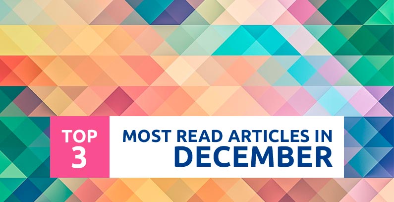 Top 3 Most Read articles in December