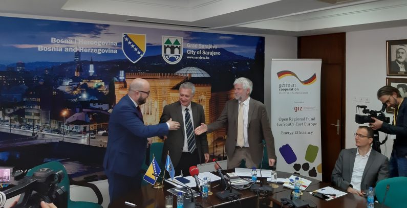 GIZ ORF-EE signs MoU on Sustainable Urban Mobility Plan with City of Sarajevo and Canton Sarajevo