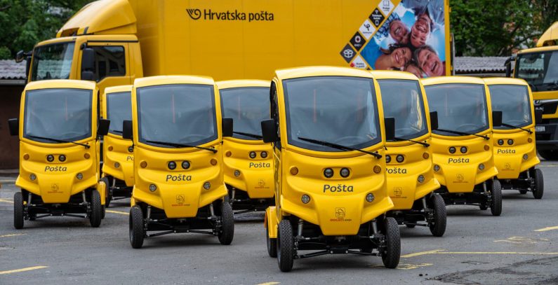 Croatia’s postal operator greens fleet with new electric vehicles