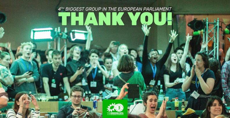 Greens land historic result in European elections in clear call for climate action