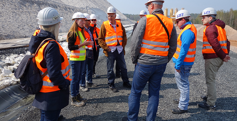 Study tours to Germany – learning from German experience and know-how in mining waste management