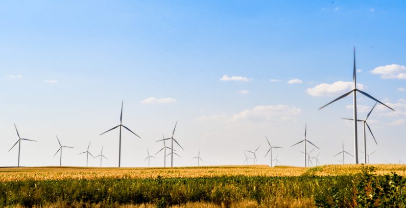 windmill and wind turbine