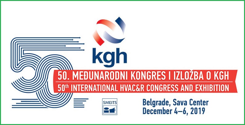 50. International HVAC&R Congress and Exhibition to be held in Belgrade