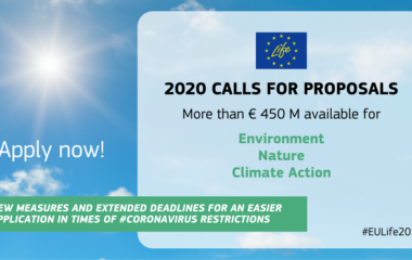 EUR 450 million LIFE Programme call opened