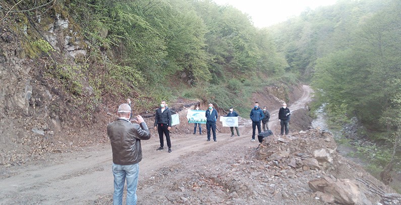 Locals block construction of two small hydropower plants on Bjelava river in BiH
