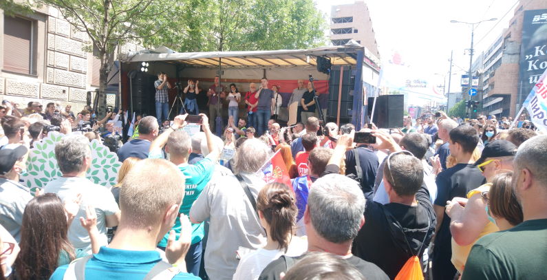 Environmentalist groups unite to protest small hydropower, pollution in Serbia