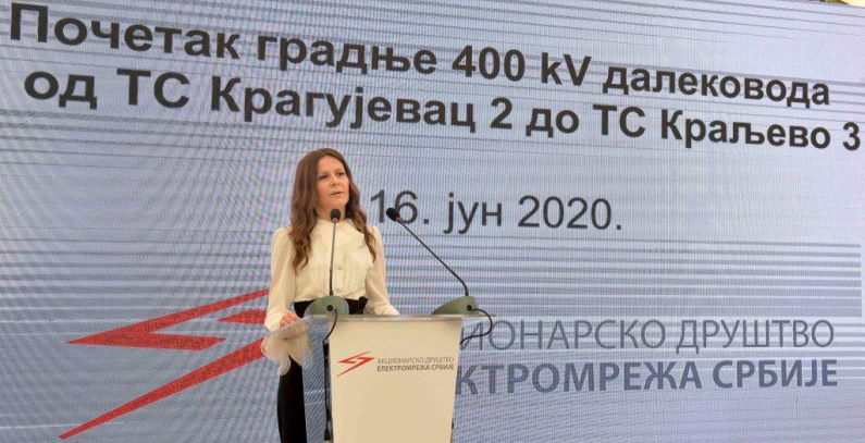 Works begin on EUR 13.5 million Kragujevac-Kraljevo transmission line