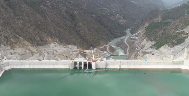 Limak turbine 420 MW Cetin hydropower Turkey