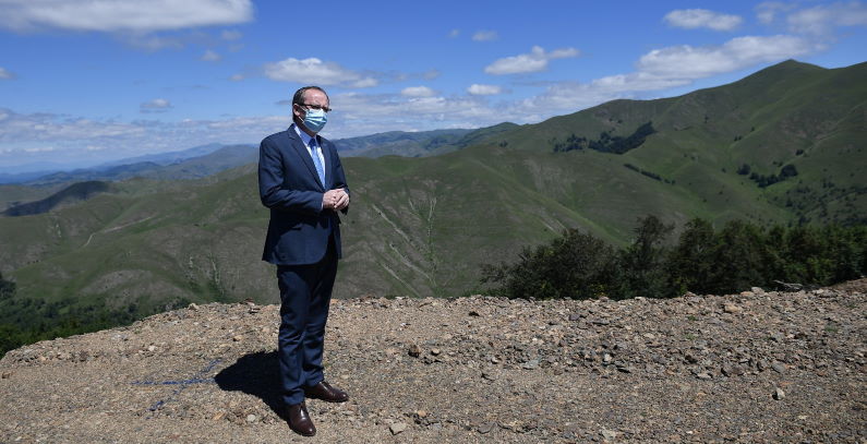 Hoti 105 MW wind park Bajgora Kosovo