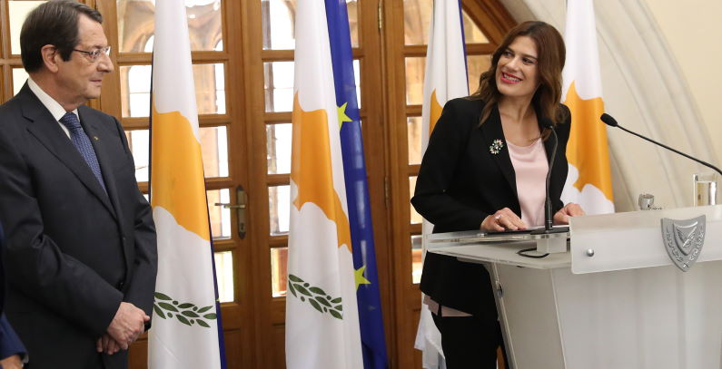 Natasa Pilides named Minister of Energy, Commerce and Industry of Cyprus
