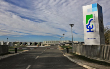 Slovenia hydropower plant infrastructure