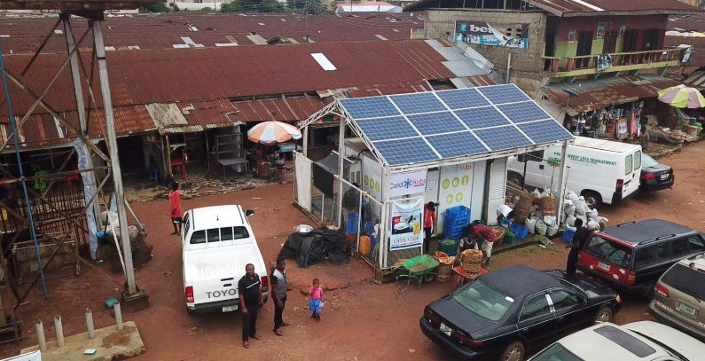 ColdHubs farmers cool solar power clim@