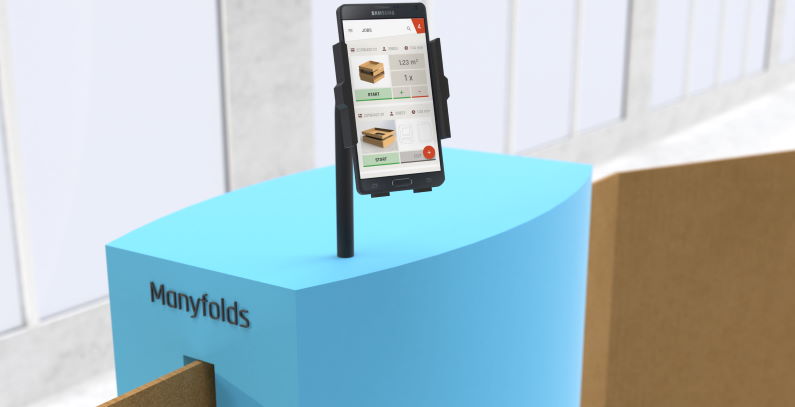 Manyfolds packaging protects items saves space in shipping