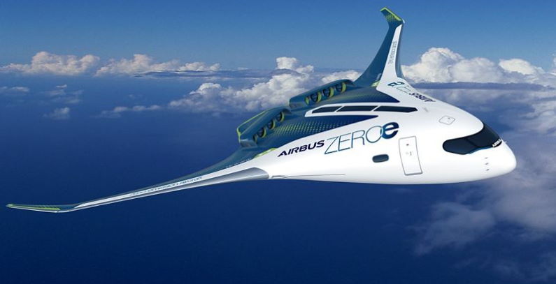 ZEROe Blended Wing Body Concept
