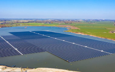 First floating solar power plant Greece