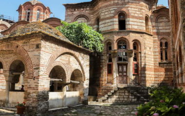 Monasteries Mount Athos photovoltaic