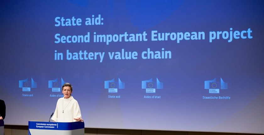 Európska únia podporuje vládnu pomoc na projekt batérií v 12 krajinách vrátane Chorvátska a Grécka 2,9 miliárd EUR